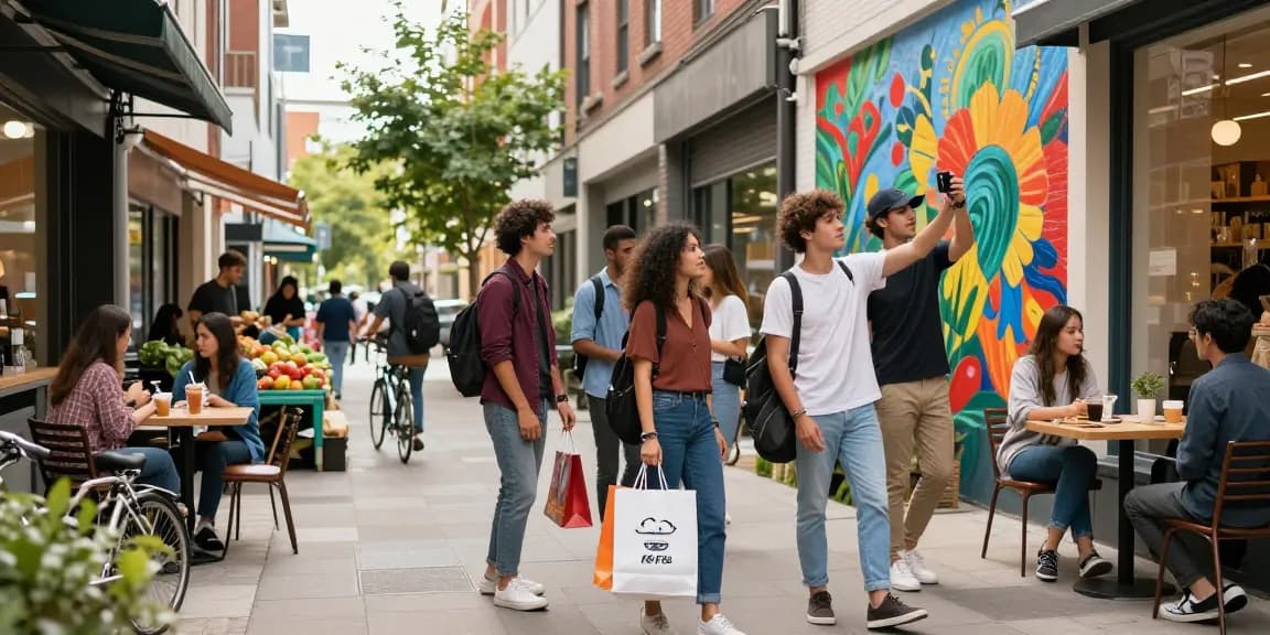 Vibrant urban shopping experience exploring trends at https://forumup.org/shop/search.php?ca_id=&addr1=&addr2=&addr3=&schKeyword= with friends.