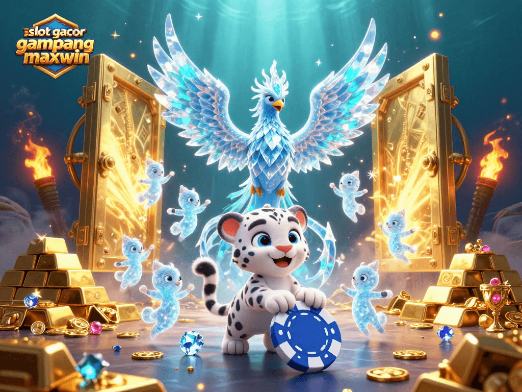 Win big with slot gacor gampang maxwin, where magical creatures dance among piles of treasure!