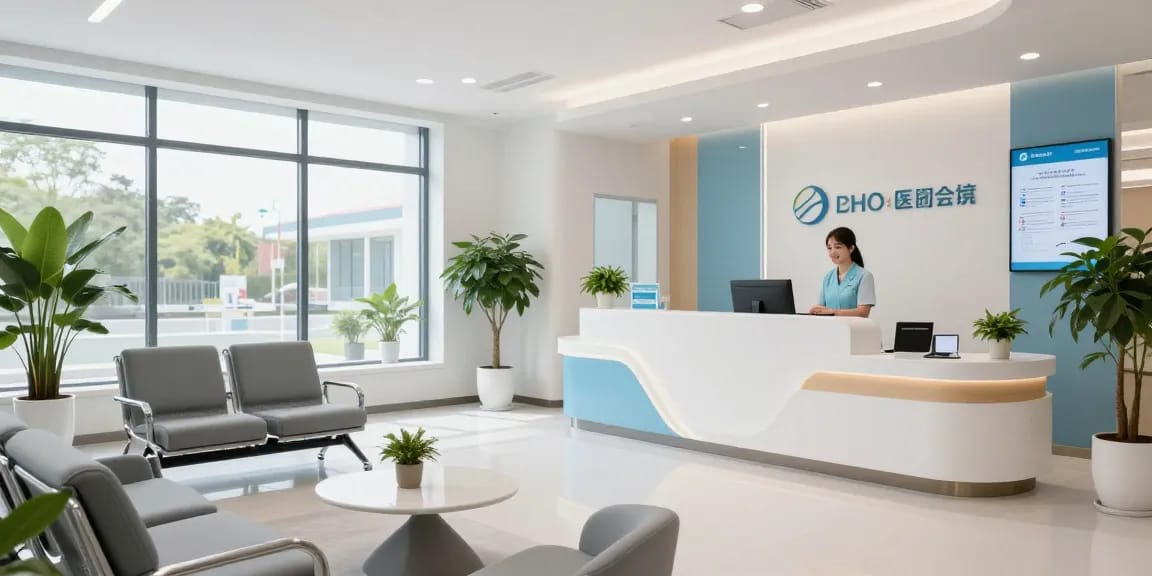 David Hoffmeister reviews and insights in a professional medical clinic setting focused on patient care.