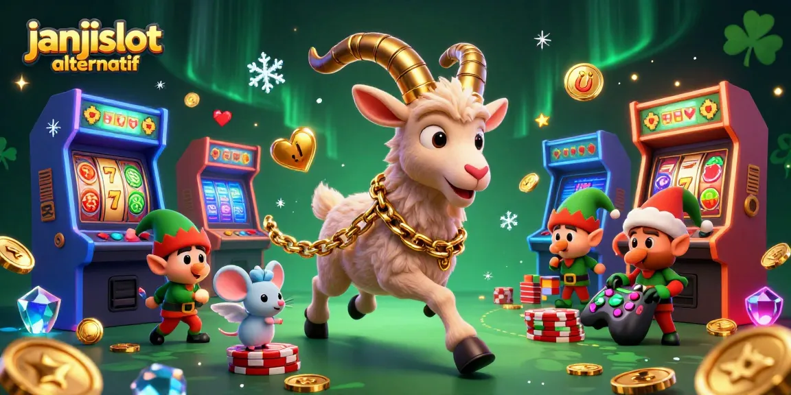Experience dynamic action in the janjislot alternatif casino with thrilling characters amidst vibrant gaming elements.