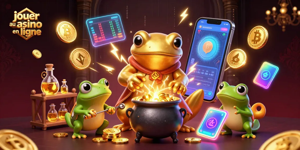 Jouer au casino en ligne dans l'univers magique d'un alchimiste transformant des métaux en pièces d'or.