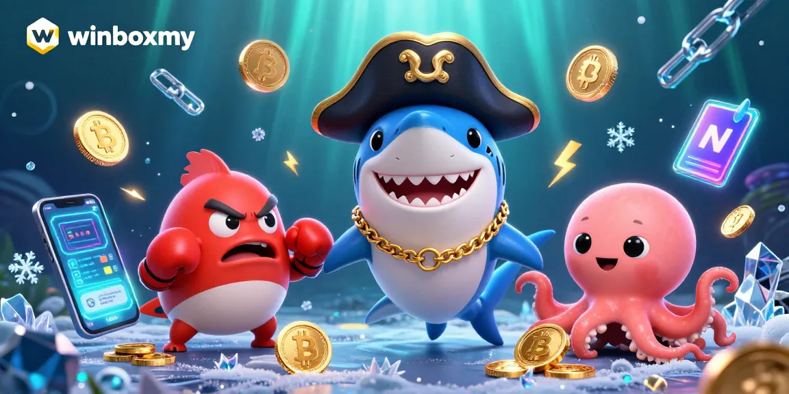 Join winboxmy's engaging casino adventure with fun characters and vibrant 3D elements.