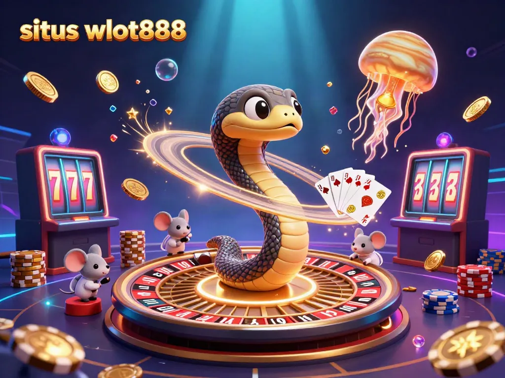 Permainan judi menarik di situs wslot888 dengan karakter 3D yang memukau.