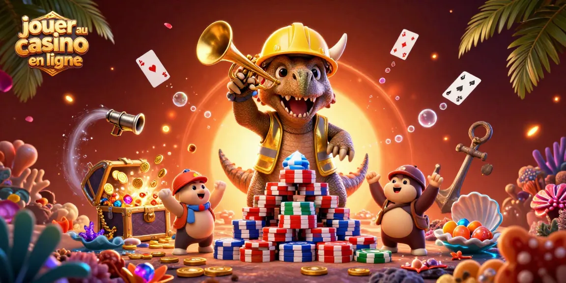Jouer au casino en ligne avec des personnages 3D dynamiques et des éléments de jeu colorés