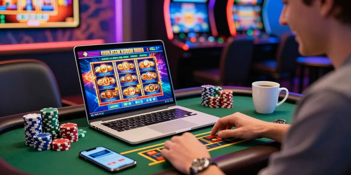 Enjoying an engaging gaming experience at credit card casinos https://brcs.co.uk, with colorful games and lively atmosphere.