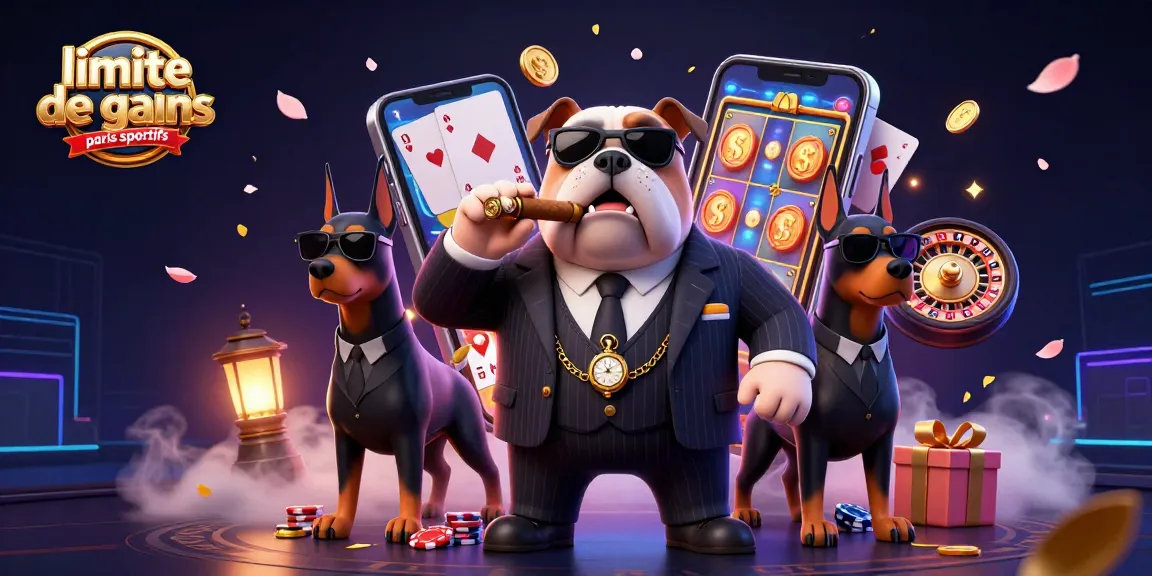 Placé des paris avec une limite de gains paris sportifs sur une table de poker exaltante