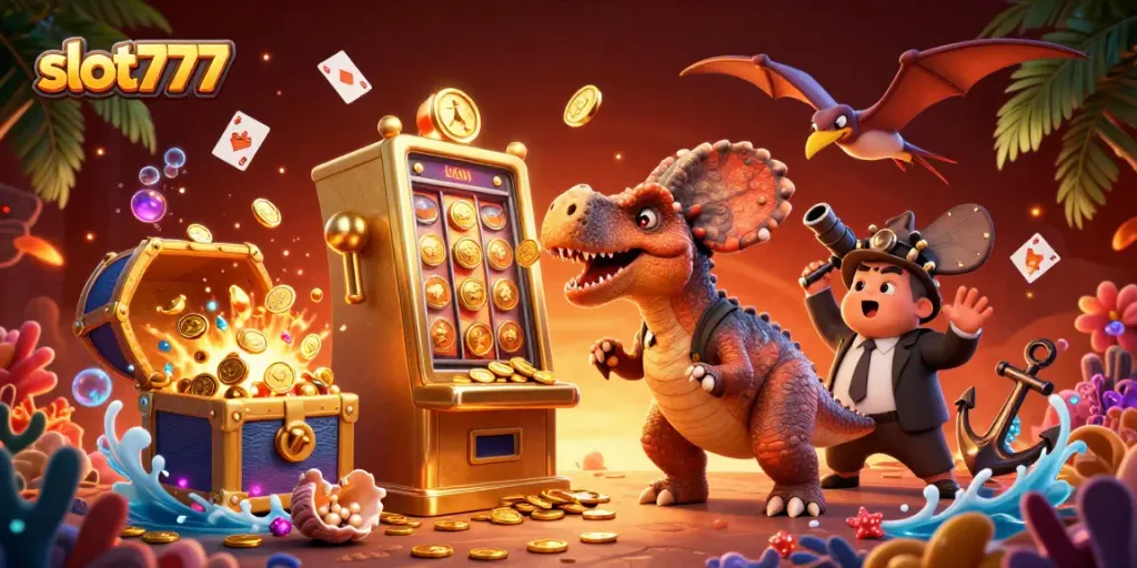 slot777 meningkatkan pengalaman menang dengan slot emas dan karakter 3D yang menarik.