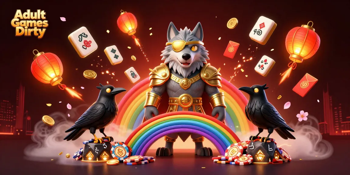 Engage with Adult Games Dirty through exciting gameplay featuring thematic characters and vibrant casino elements.