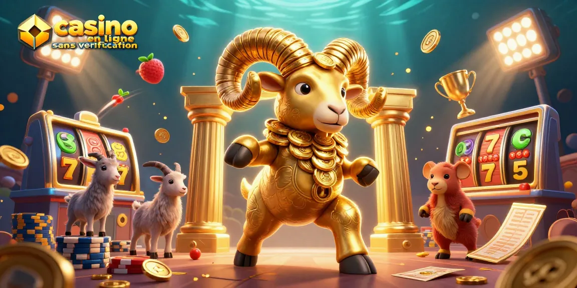 Visitez le casino en ligne sans vérification pour une expérience de jeu palpitante avec des jackpots en or.