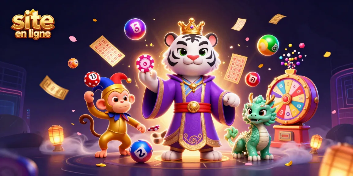 Jouer au site casino en ligne avec un tigre majestueux et un singe jongleur dans une ambiance festive