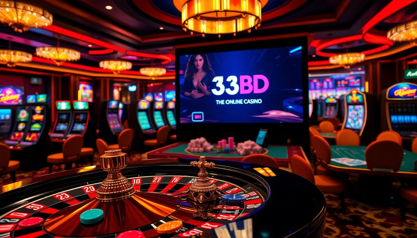 Play exciting games at 33BD casino with vibrant tables and rewarding experiences.