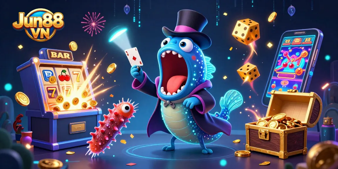 Experience thrilling games at Jun88 VN, featuring captivating casino magic and vibrant action.