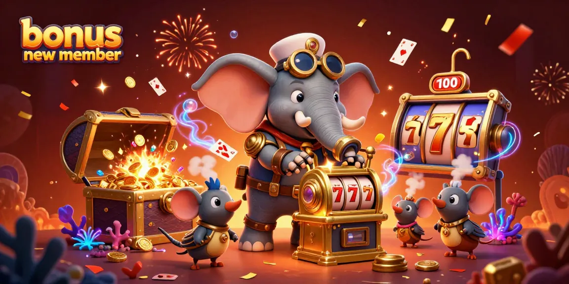 Spin to win big with the bonus new member offer at this vibrant casino scene.