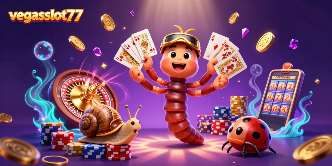 Experience thrilling gameplay with vegasslot77, showcasing vibrant casino characters and dynamic elements.