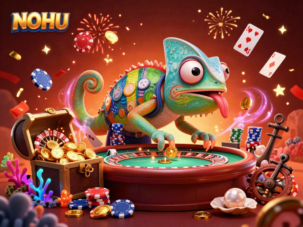 Engage with NOHU for thrilling casino action in a vibrant poker scene filled with excitement.