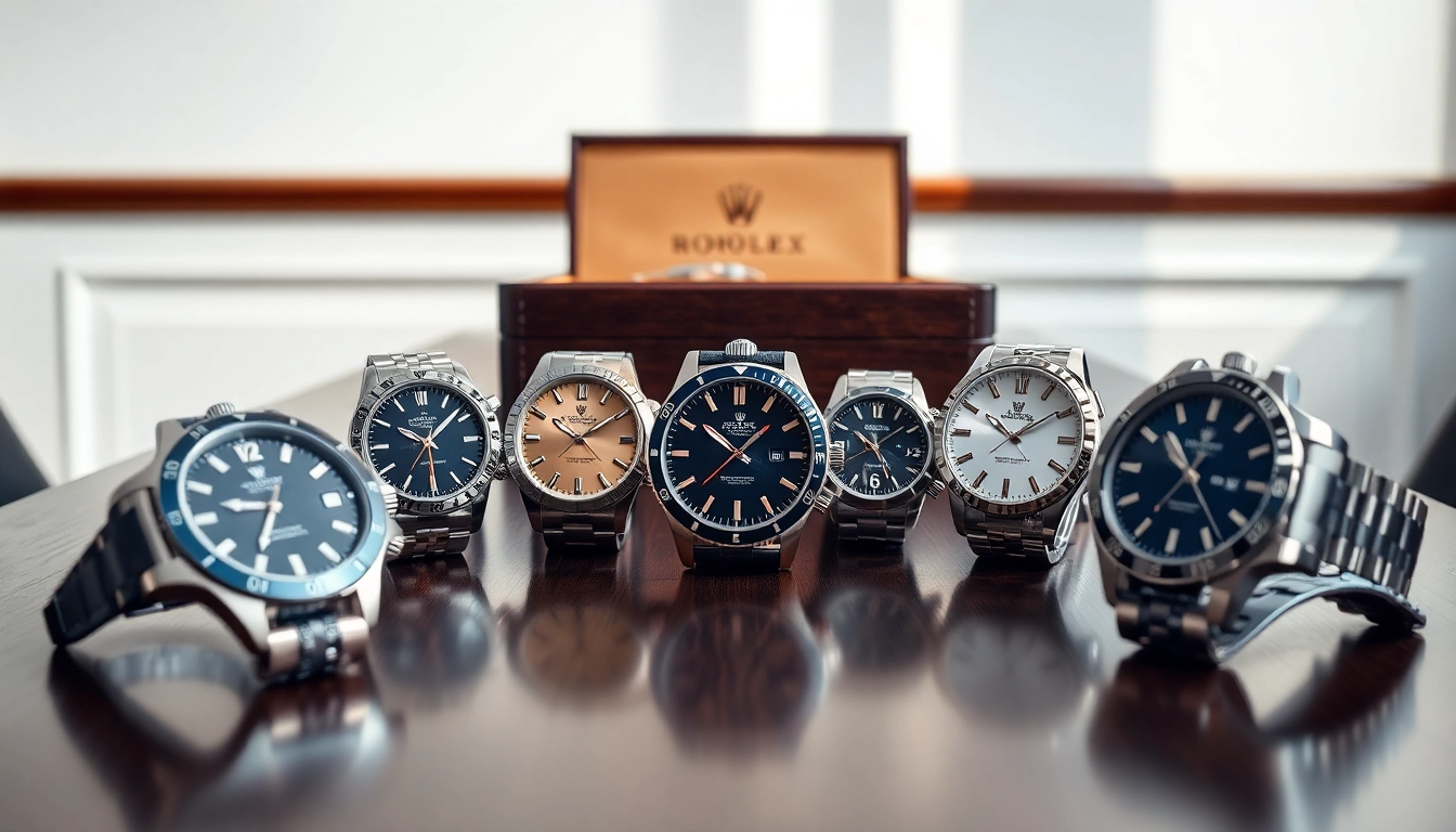 Showcase of super clone watches highlighting their craftsmanship and luxury features.