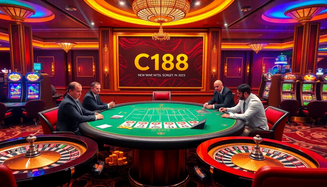 Betting chips and roulette wheel at C168, capturing excitement in a luxurious casino setting.