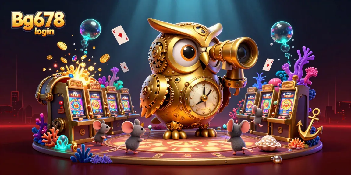 Engage with Bg678 login while enjoying vibrant casino action filled with whimsical characters.