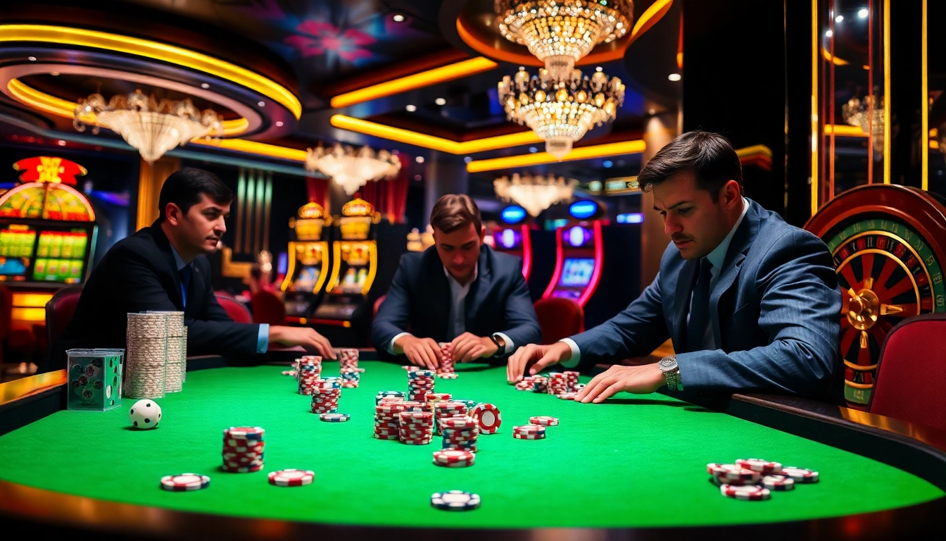 Engage with fabet.br.com at a stylish poker table, showcasing vibrant chips and thrilling gameplay.