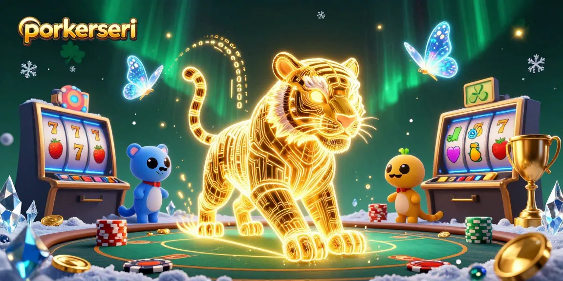 Experience winning thrills with pokerseri's dynamic casino scene featuring poker and slot action.