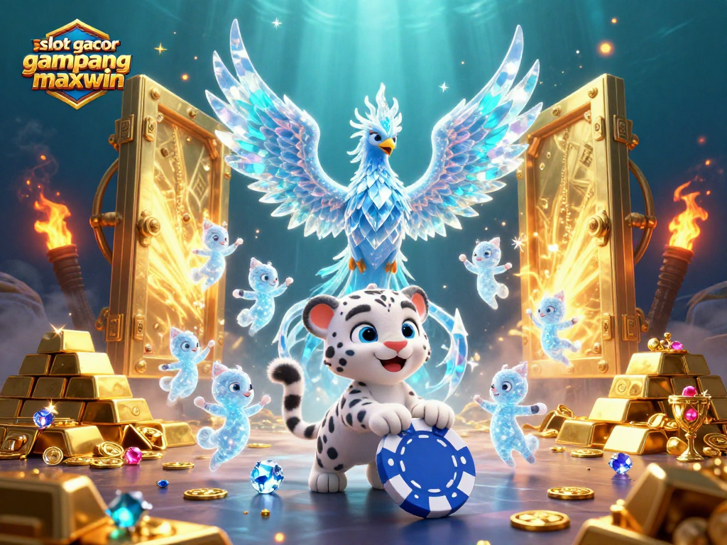 Win big with slot gacor gampang maxwin, where magical creatures dance among piles of treasure!