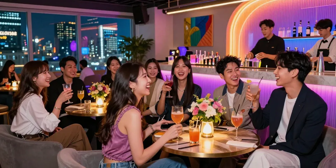 하루이야기와 함께하는 강남의 활기찬 밤문화 풍경
