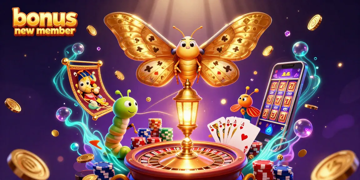 Memenangkan bonus new member pada permainan kasino sambil menikmati keindahan ilustrasi 3D yang menakjubkan.