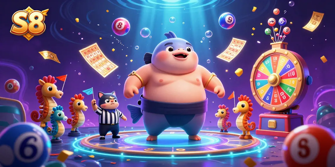 S8 engages players with dynamic casino fun and vibrant lottery excitement in underwater gaming.