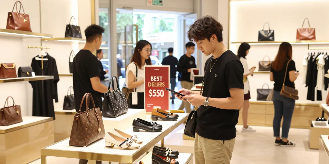 Browse high-quality 레플리카 items in a stylish shopping environment.