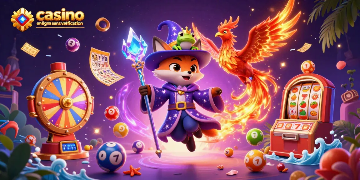 Illustrez votre expérience de jeu avec un casino en ligne sans vérification, découvrez un monde magique de jeux de loterie.