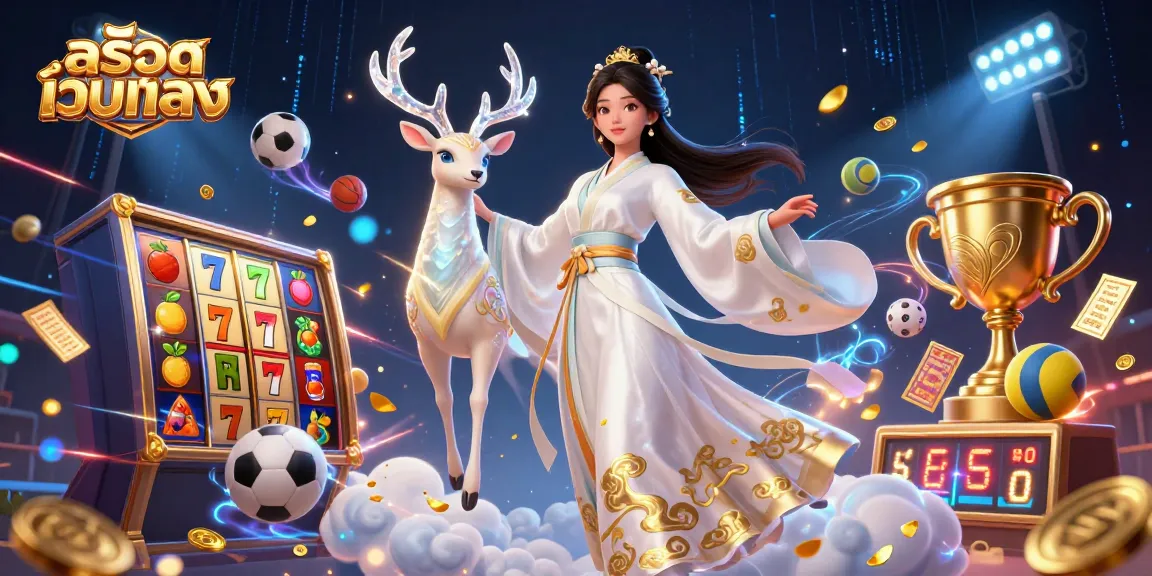 Play slots at สล็อตเว็บตรง with engaging 3D characters and dynamic game elements.