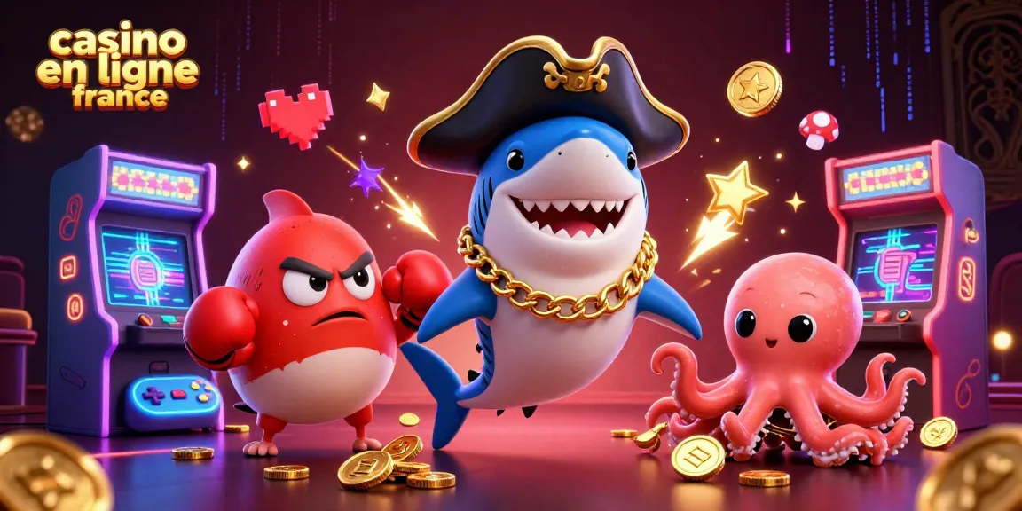 Jouez à des jeux captivants dans un casino en ligne France avec des personnages animés amusants.