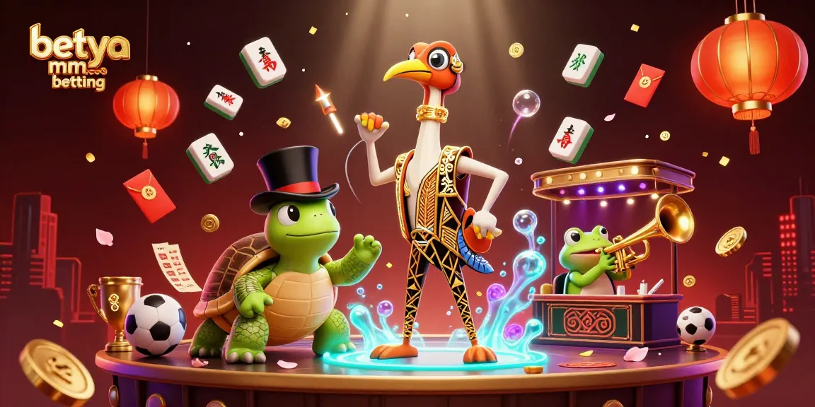 Betya MMA betting showcases an ultra-detailed 3D illustration with vibrant characters and rich casino elements.
