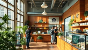 Browse the diverse products at our Weed Store featuring a welcoming environment.