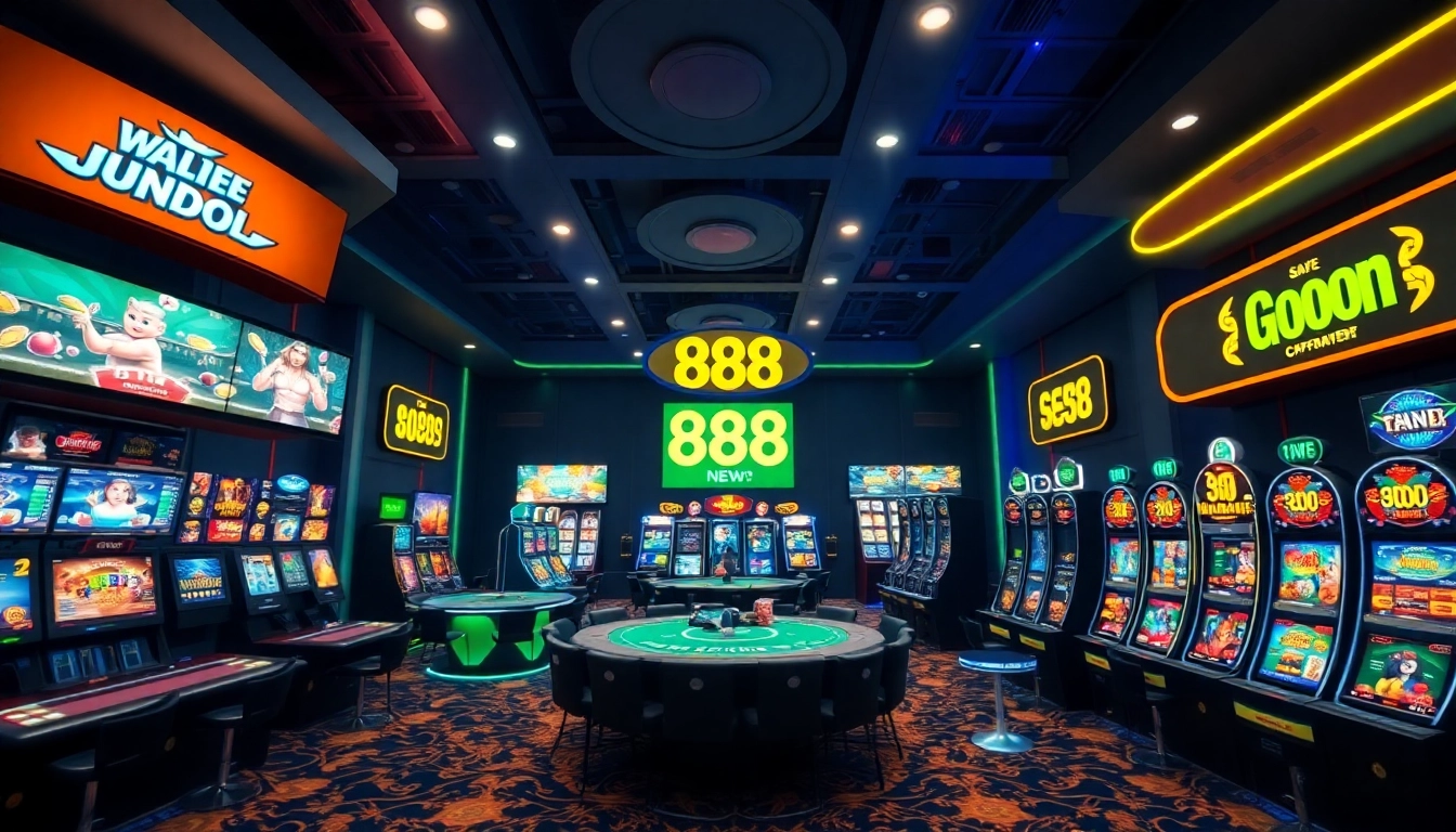 Experience the thrill of 888new online gaming with a modern, inviting interface.