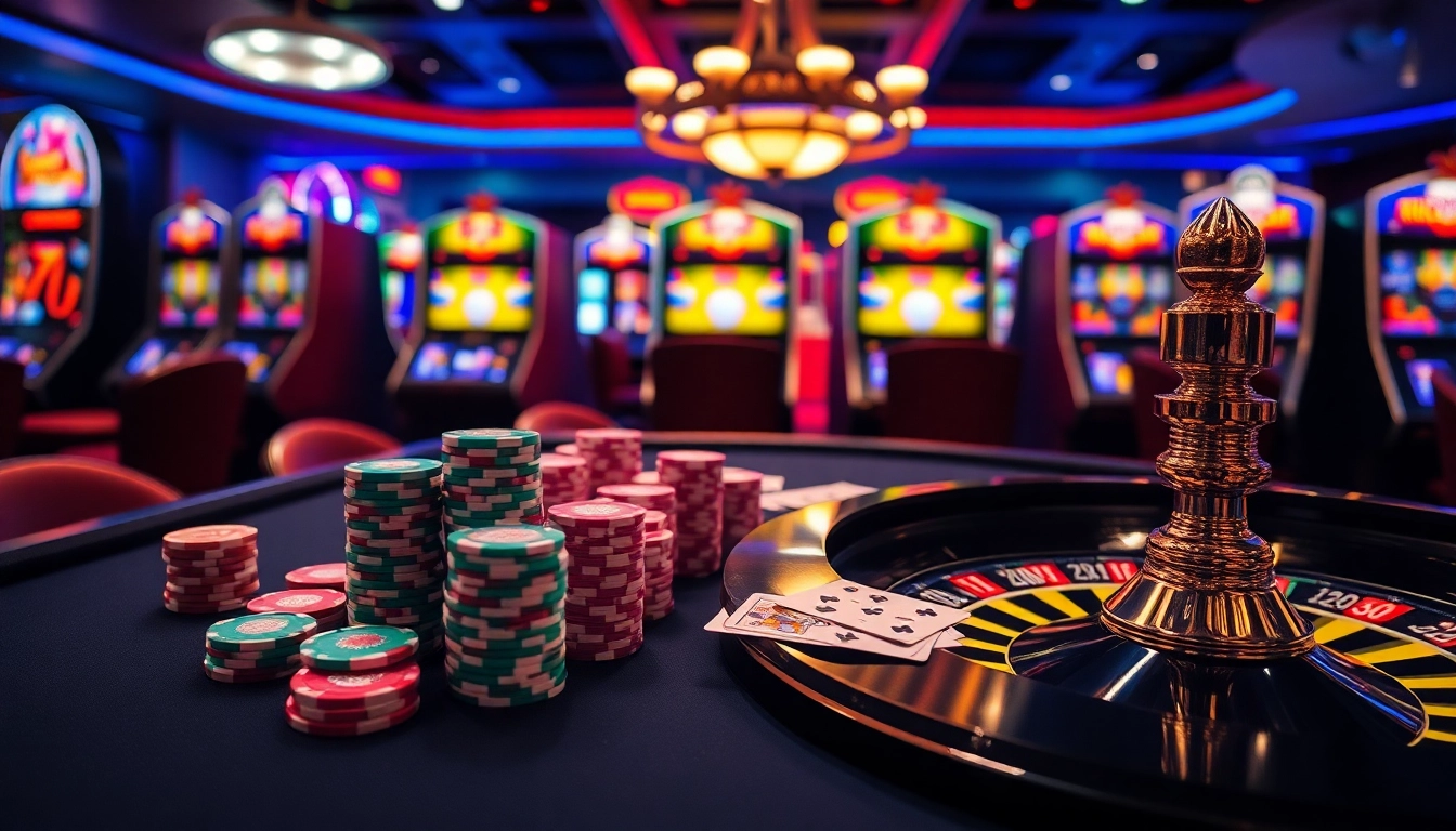 Experience the thrilling atmosphere of a high-stakes casino with LC88's premium gaming features.