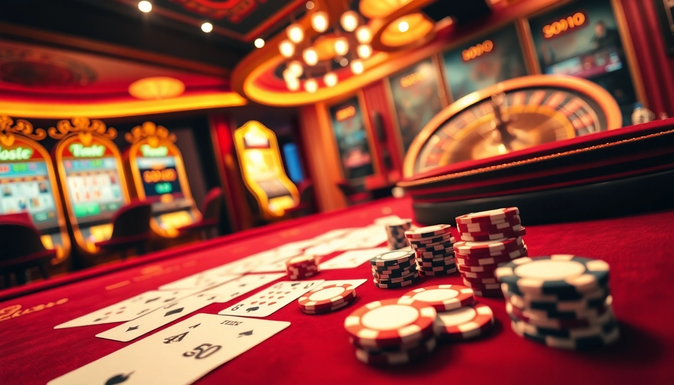 Engaging casino experience at https://mg188s.com/ showcasing luxury gaming elements.