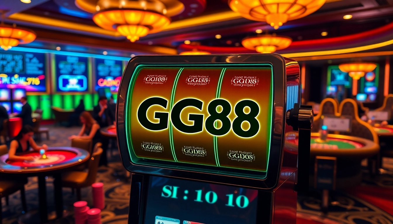 Experience high stakes gaming with GG88 at our luxury casino.