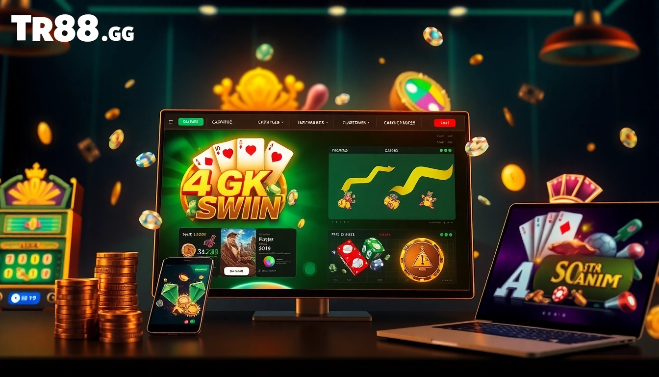 The interactive online gaming platform at https://tr88.gg/ showcases vibrant graphics and a user-friendly interface for an exciting gambling experience.