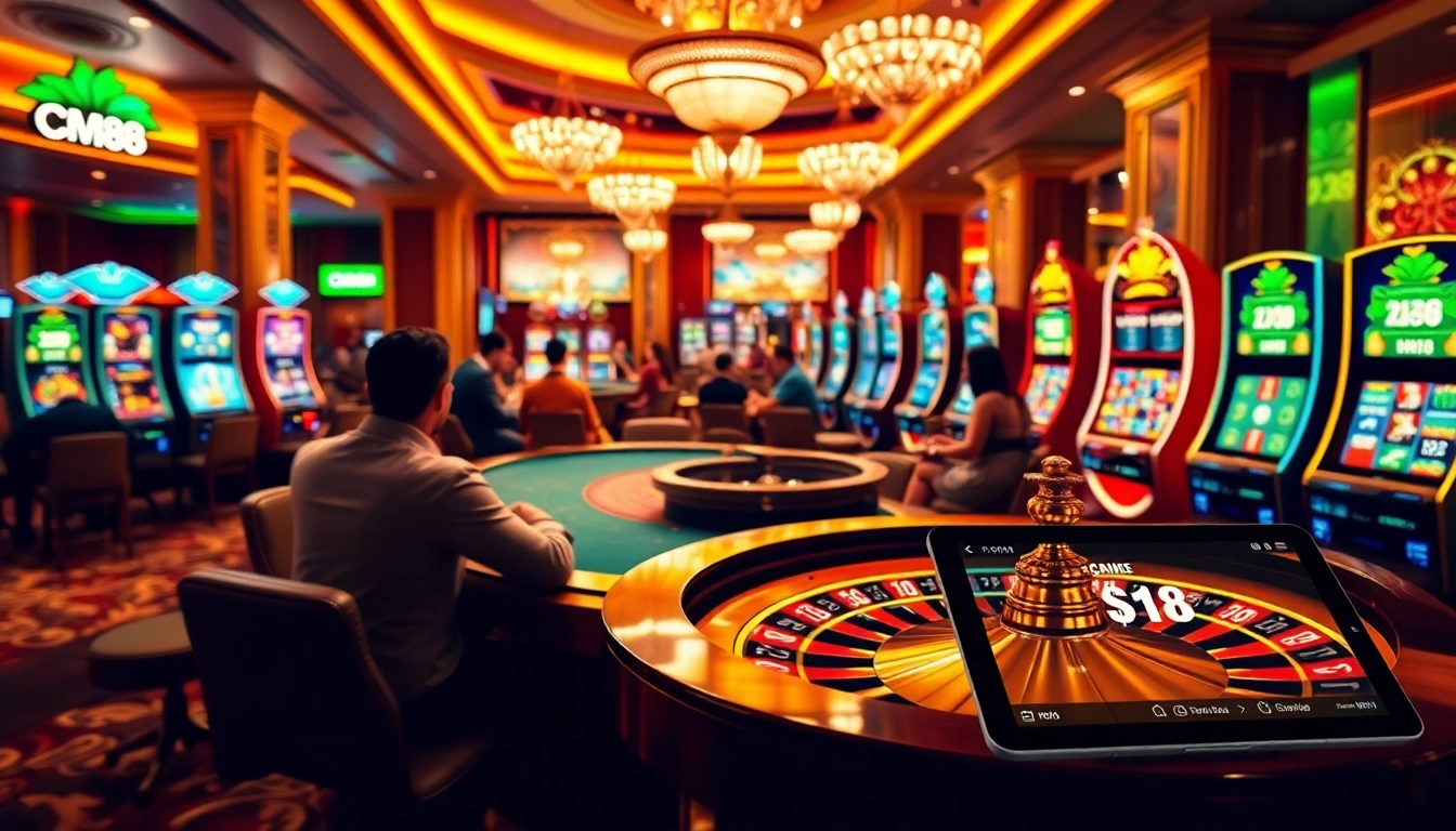 Experience thrilling gameplay at cm88 com with vibrant casino games and engaging visuals.