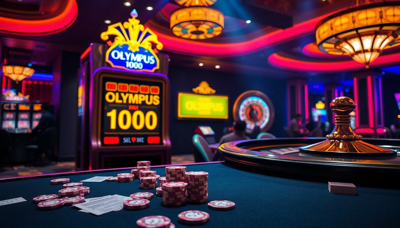 Putar mesin slot Olympus 1000 untuk kemenangan seru di kasino yang hidup.
