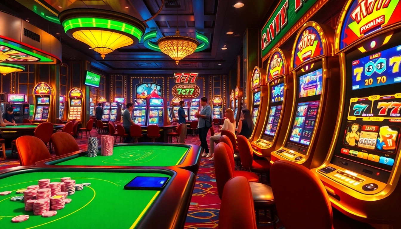 The 7c77 app unlocks vibrant casino gameplay with exciting slot machines and poker tables.