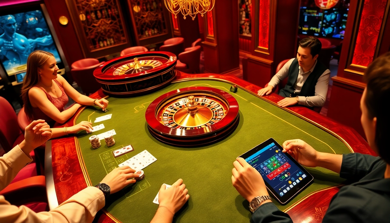Experience thrilling gaming action at 13win with polished poker tables and exciting slot machines.